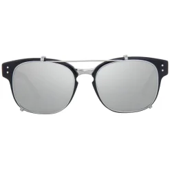 Linda Farrow - 584 C2 Rectangular Sunglasses - Black - Linda Farrow Eyewear - Avvenice