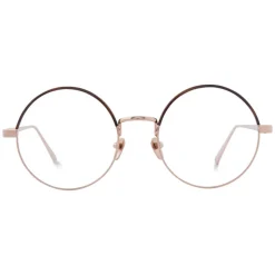 Linda Farrow - 583 C4 Round Optical Frames - Rose Gold - Linda Farrow Eyewear - Avvenice