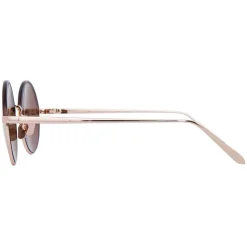 Linda Farrow - 583 C7 Round Sunglasses - Rose Gold - Linda Farrow Eyewear - Avvenice