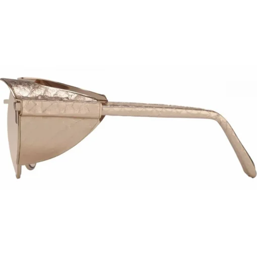 Linda Farrow - 300 C10 Round Sunglasses - Rose Gold - Linda Farrow Eyewear - Avvenice