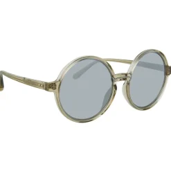 Linda Farrow - 650 C1 Round Sunglasses - Truffle - Linda Farrow Eyewear - Avvenice