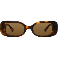 Linda Farrow - Lola Rectangular Sunglasses in Tortoiseshell - LFL1117C2SUN - Linda Farrow Eyewear - Avvenice