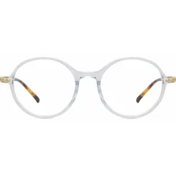 Linda Farrow - Merrick A Oval Optical Glasses in Clear - LF51AC3OPT - Linda Farrow Eyewear - Avvenice