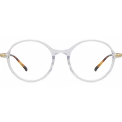 Linda Farrow - Merrick Oval Optical Glasses in Clear - LF51C3OPT - Linda Farrow Eyewear - Avvenice