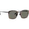 Linda Farrow - Milo Square Sunglasses in Nickel Rose Gold - LFL1338C7SUN - Linda Farrow Eyewear - Avvenice