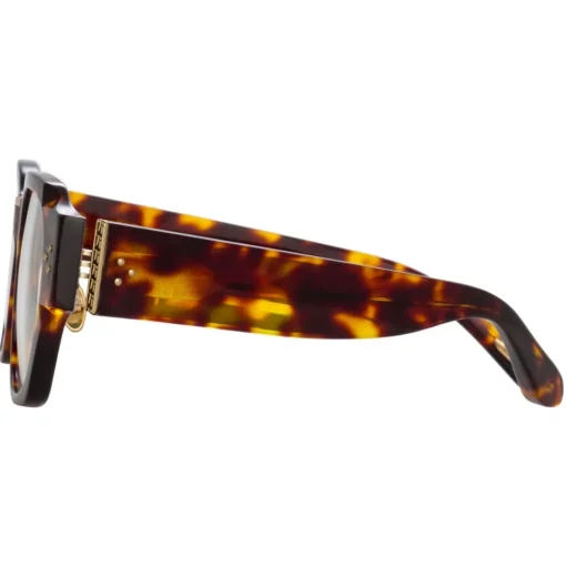 Linda Farrow - Ramon Rectangular Optical Glasses in Tortoiseshell - LFL1270C5OPT - Linda Farrow Eyewear - Avvenice