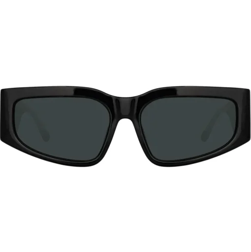 Linda Farrow - Senna Cat Eye Sunglasses in Black - LFL1351C1SUN - Linda Farrow Eyewear - Avvenice