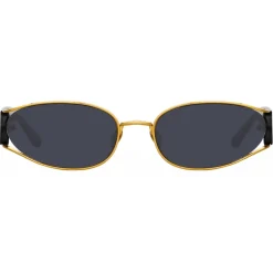 Linda Farrow - Shelby Cat Eye Sunglasses in Black - LFL1157C1SUN - Linda Farrow Eyewear - Avvenice