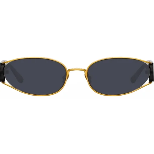 Linda Farrow - Shelby Cat Eye Sunglasses in Black - LFL1157C1SUN - Linda Farrow Eyewear - Avvenice