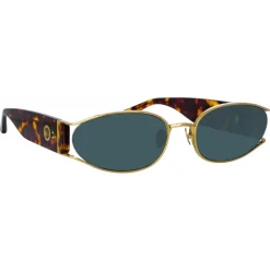 Linda Farrow - Shelby Cat Eye Sunglasses in Tortoiseshell - LFL1157C2SUN - Linda Farrow Eyewear - Avvenice