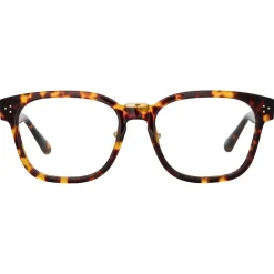 Linda Farrow - Steffen A Optical D-Frame in Tortoiseshell - LFL1402AC2OPT - Linda Farrow Eyewear - Avvenice