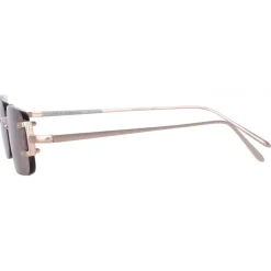 Linda Farrow - Taylor Rectangular Sunglasses in Light Gold Sand - LFL1131C10SUN - Linda Farrow Eyewear - Avvenice