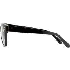 Linda Farrow - The Max D-Frame Optical Glasses in Black - LFLC71C1OPT - Linda Farrow Eyewear - Avvenice