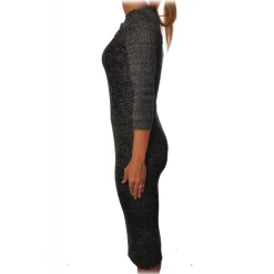 Liu Jo - Knit Dress with Stud Detail - Grey - Dress - Made in Italy - Luxury Exclusive Collection - Avvenice