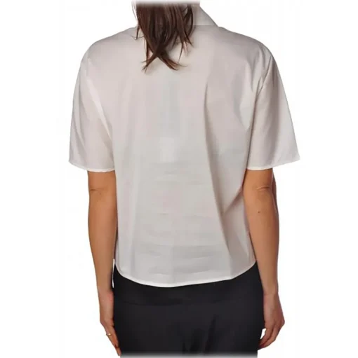 Liu Jo - Shirt with Gold Detail - White - Shirts - Made in Italy - Luxury Exclusive Collection - Avvenice