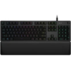 Logitech - G513 Carbon Lightspeed RGB Mechanical Gaming Keyboard with Palmrest - Carbon - Gaming Keyboard - Avvenice