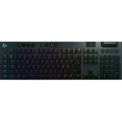 Logitech - G915 Lightspeed Wireless RGB Mechanical Gaming Keyboard - Black - Gaming Keyboard - Avvenice
