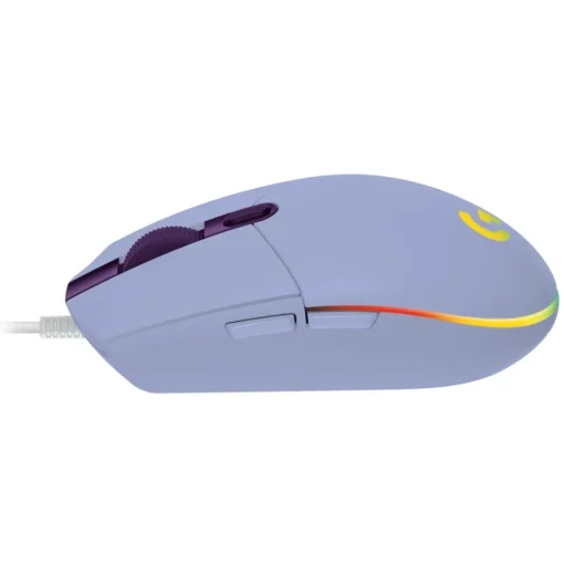 Logitech - G203 Lightsync RGB Gaming Mouse - Lilac - Gaming Mouse - Avvenice