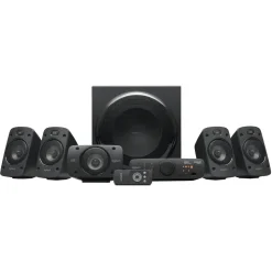 Logitech - Z906 5.1 Surround Sound Speaker System - Black - Gaming Speaker - Avvenice