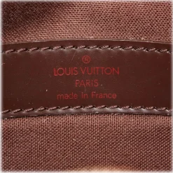 Louis Vuitton Vintage - Damier Ebene Naviglio Bag - Brown - Damier Canvas and Leather Handbag - Luxury High Quality - Avvenice