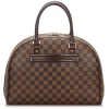 Louis Vuitton Vintage - Damier Ebene Nolita Bag - Brown - Damier Canvas and Leather Handbag - Luxury High Quality - Avvenice