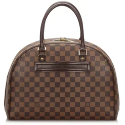 Louis Vuitton Vintage - Damier Ebene Nolita Bag - Brown - Damier Canvas and Leather Handbag - Luxury High Quality - Avvenice