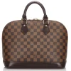Louis Vuitton Vintage - Damier Ebene Alma PM Bag - Brown - Leather Handbag - Luxury High Quality - Avvenice