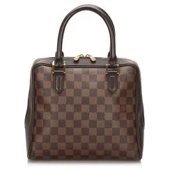 Louis Vuitton Vintage - Damier Ebene Brera Bag - Brown - Damier Canvas and Leather Handbag - Luxury High Quality - Avvenice