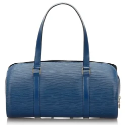 Louis Vuitton Vintage - Epi Soufflot Bag - Blue - Leather and Epi Leather Handbag - Luxury High Quality - Avvenice