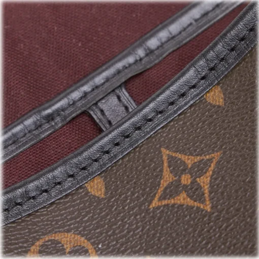 Louis Vuitton Vintage - Macassar Drake Bag - Brown - Monogram Canvas and Leather Shoulder Bag - Luxury High Quality - Avvenice