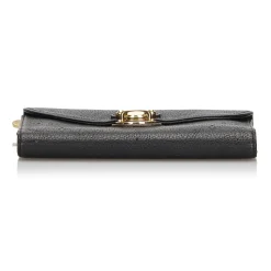 Louis Vuitton Vintage - Mahina Amelia Wallet - Black - Leather Wallet - Luxury High Quality - Avvenice