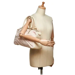 Louis Vuitton Vintage - Mini Lin Trapeze GM Bag - Pink Rose - Canvas and Leather Handbag - Luxury High Quality - Avvenice