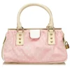 Louis Vuitton Vintage - Mini Lin Trapeze GM Bag - Pink - Fabric and Leather Handbag - Luxury High Quality - Avvenice