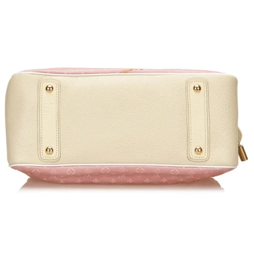 Louis Vuitton Vintage - Mini Lin Trapeze GM Bag - Pink - Fabric and Leather Handbag - Luxury High Quality - Avvenice