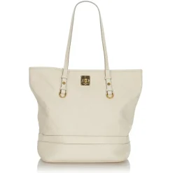 Louis Vuitton Vintage - Monogram Empreinte Citadine PM - White Ivory - Calf Leather Tote Bag - Luxury High Quality - Avvenice
