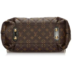 Louis Vuitton Vintage - Monogram Etoile Exotique MM - Brown - Canvas and Python Leather Handbag - Luxury High Quality - Avvenice