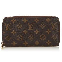 Louis Vuitton Vintage - Monogram Zippy Wallet - Brown - Monogram Canvas and Leather Wallet - Luxury High Quality - Avvenice