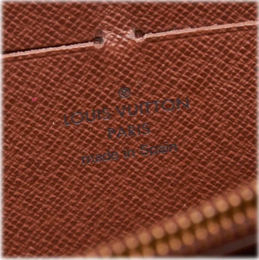 Louis Vuitton Vintage - Monogram Zippy Wallet - Brown - Monogram Canvas and Leather Wallet - Luxury High Quality - Avvenice