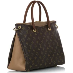 Louis Vuitton Vintage - Monogram Pallas Satchel - Brown - Leather Handbag - Luxury High Quality - Avvenice