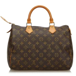 Louis Vuitton Vintage - Monogram Speedy 30 Bag - Brown - Monogram Leather Handbag - Luxury High Quality - Avvenice