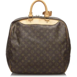 Louis Vuitton Vintage - Monogram Canvas Evasion Bag - Brown - Monogram Canvas and Leather Handbag - Luxury High Quality - Avvenice