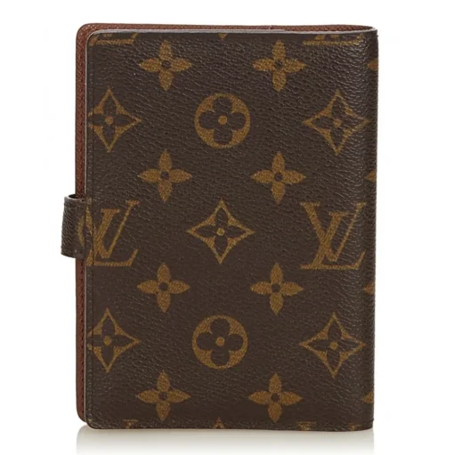 Louis Vuitton Vintage - Monogram Agenda PM - Brown - Diary in Monogram Leather and Leather - Luxury High Quality - Avvenice