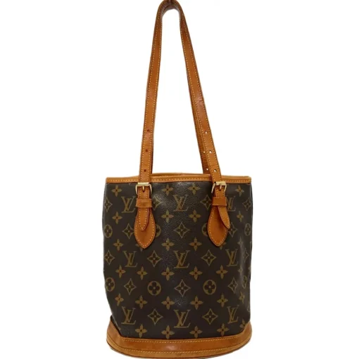 Louis Vuitton Vintage - Monogram Petit Bucket - Brown - Monogram Canvas Tote Bag - Luxury High Quality - Avvenice