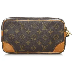 Louis Vuitton Vintage - Monogram Marly Dragonne PM - Brown - Leather Handbag - Luxury High Quality - Avvenice