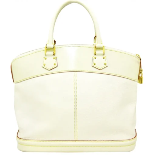 Louis Vuitton Vintage - Suhali Lockit PM - White - Leather Handbag - Luxury High Quality - Avvenice