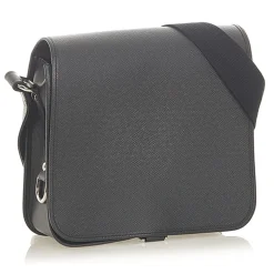 Louis Vuitton Vintage - Taiga Andrei - Gray - Taiga Leather Crossbody Bag - Luxury High Quality - Avvenice