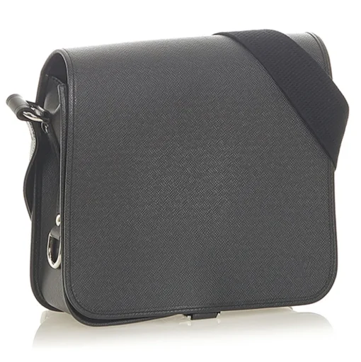 Louis Vuitton Vintage - Taiga Andrei - Gray - Taiga Leather Crossbody Bag - Luxury High Quality - Avvenice