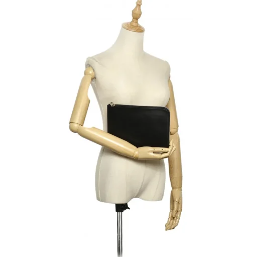 Louis Vuitton Vintage - Taurillon Pochette Jour - Black - Calf Leather Clutch Bag - Luxury High Quality - Avvenice