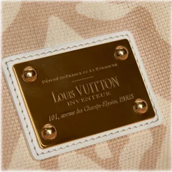 Louis Vuitton Vintage - Tahitienne Cabas PM Bag - Brown Beige - Canvas and Leather Handbag - Luxury High Quality - Avvenice
