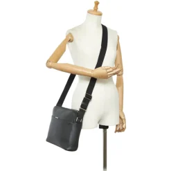 Louis Vuitton Vintage - Taiga Anton Messenger PM - Black - Taiga Leather Crossbody Bag - Luxury High Quality - Avvenice